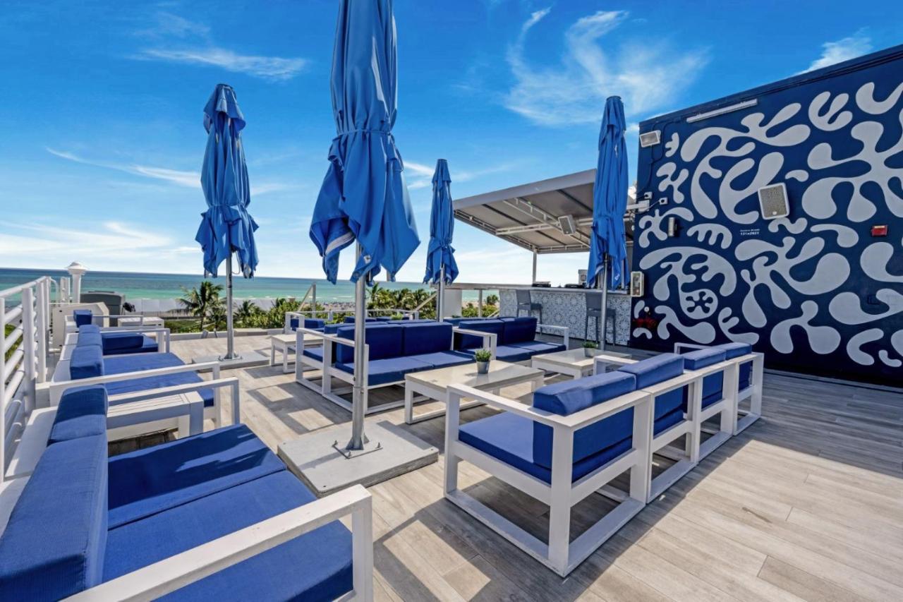 Ocean Drive Apartments With Rooftop Pool, South Beach, Miami 迈阿密海滩 外观 照片