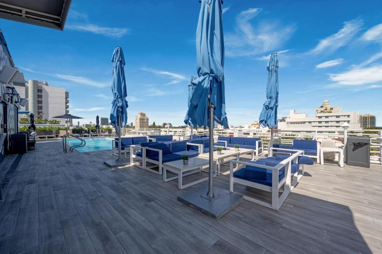 Ocean Drive Apartments With Rooftop Pool, South Beach, Miami 迈阿密海滩 外观 照片