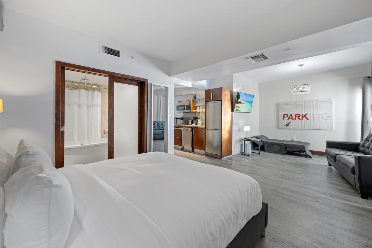 Ocean Drive Apartments With Rooftop Pool, South Beach, Miami 迈阿密海滩 外观 照片