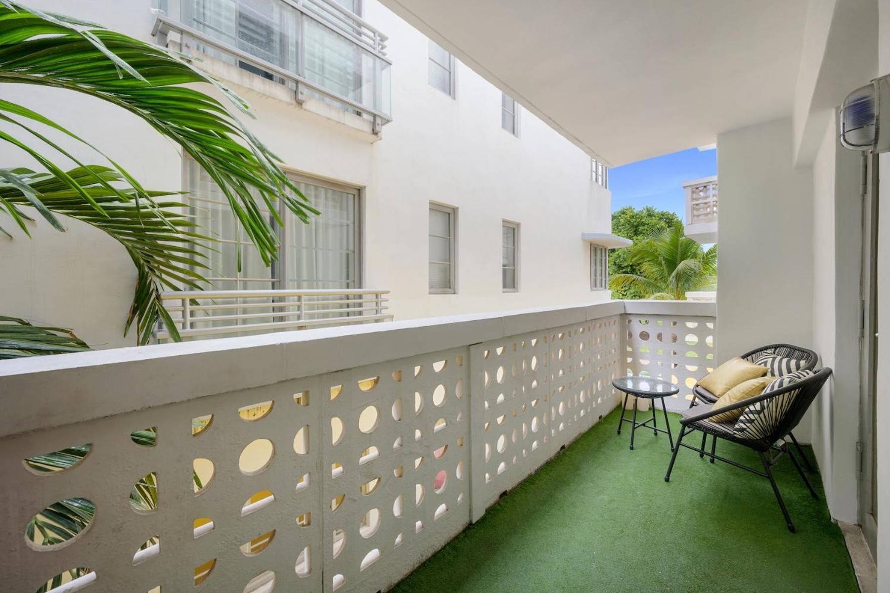 Ocean Drive Apartments With Rooftop Pool, South Beach, Miami 迈阿密海滩 外观 照片