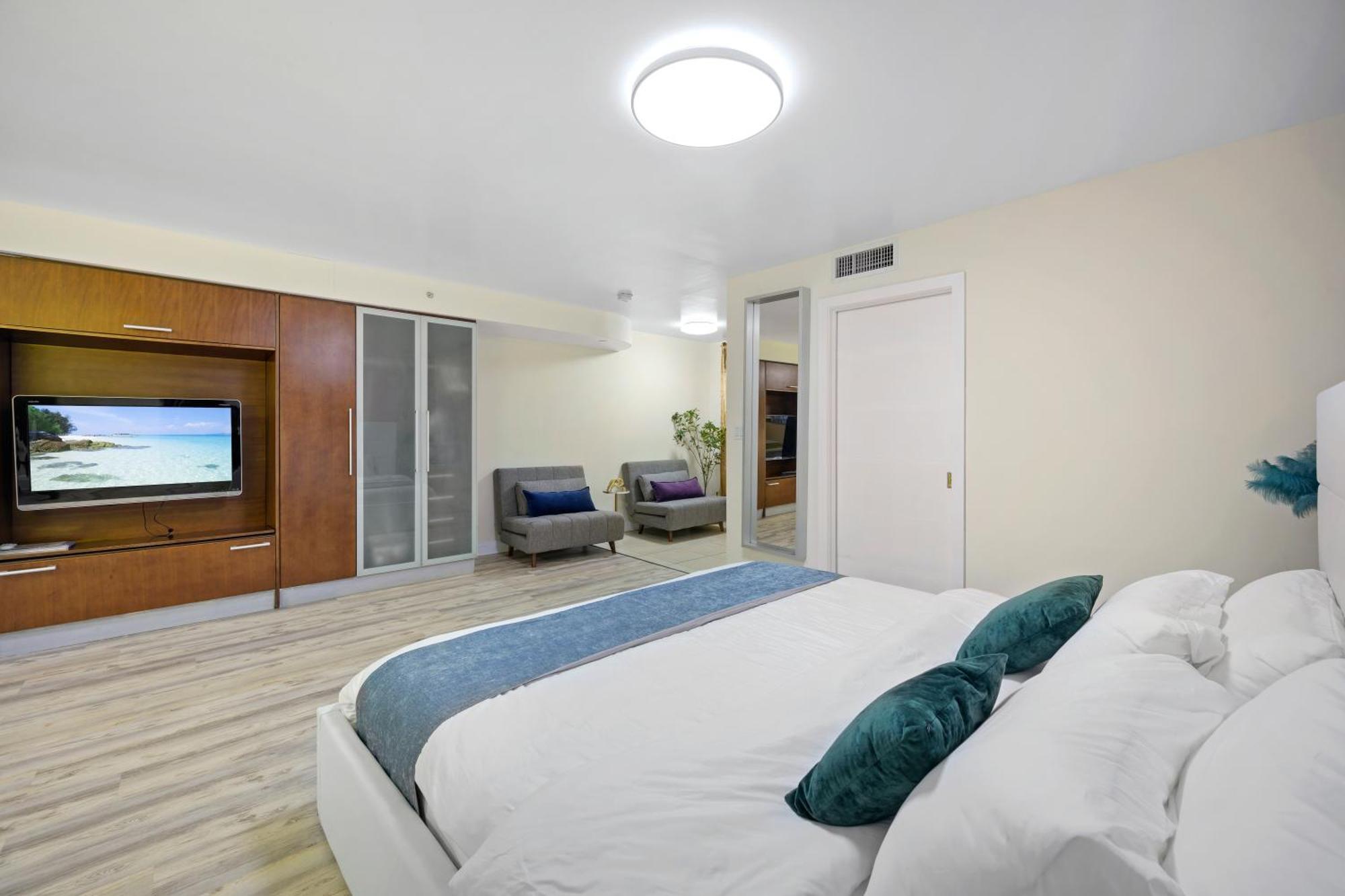 Ocean Drive Apartments With Rooftop Pool, South Beach, Miami 迈阿密海滩 外观 照片