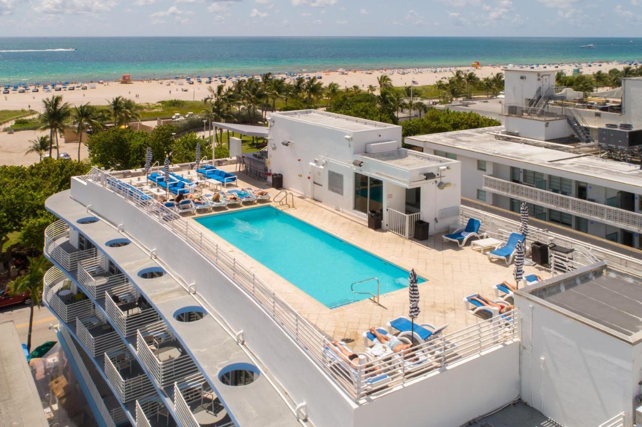 Ocean Drive Apartments With Rooftop Pool, South Beach, Miami 迈阿密海滩 外观 照片